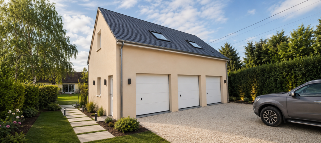 Extension maison - garage
