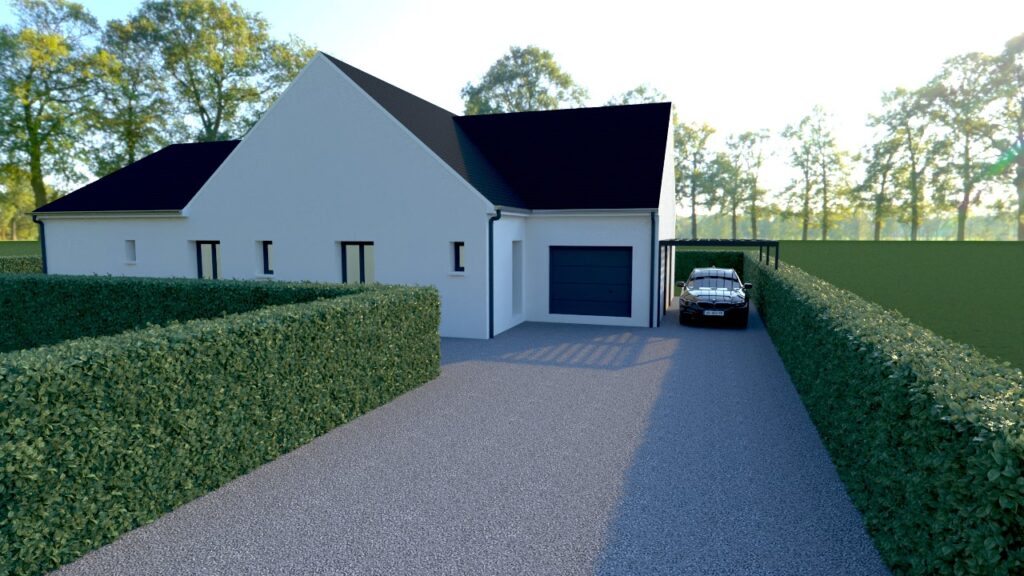 Maison moderne en Touraine, 37320 Esvres