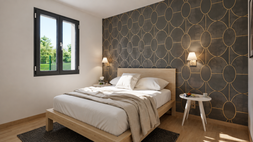 Modèle construction plan maison 2ch 70m2 chambre